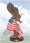 EGD29130 Star Spangled Banner Eagle with Flag